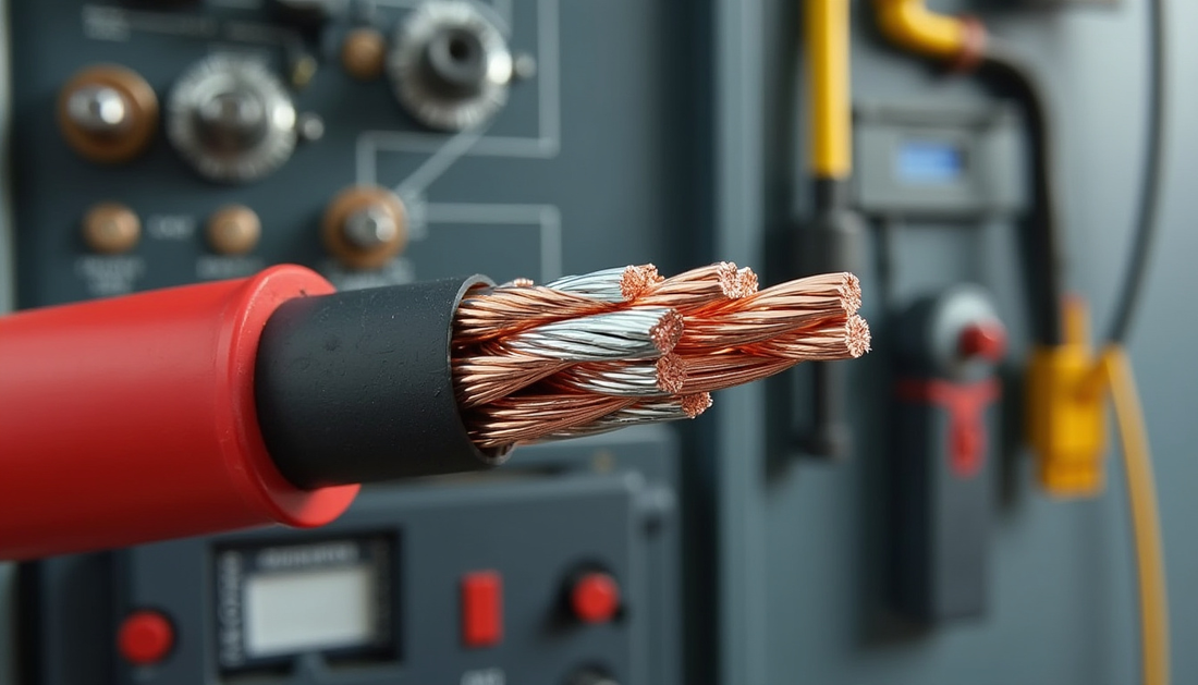 an image of a high-quality copper clad aluminum wire