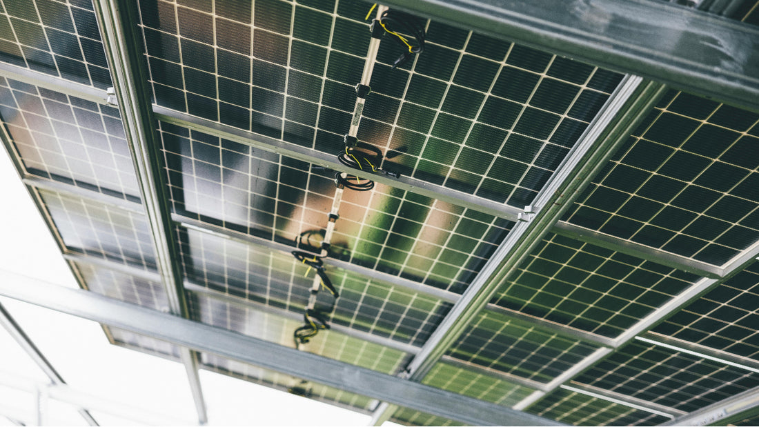 Solar panel wiring