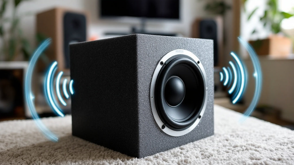 An image of a finished custom-built speaker box.