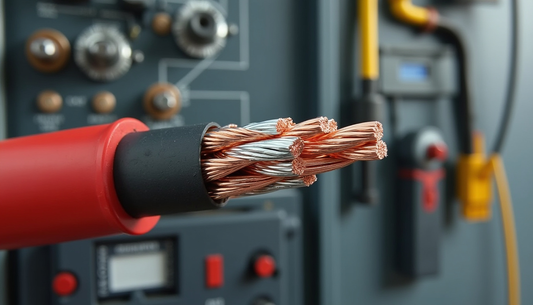  an image of a high-quality copper clad aluminum wire